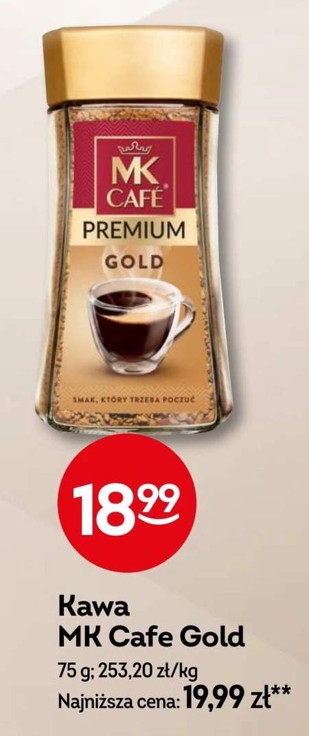 MK Café Premium Gold Kawa rozpuszczalna 75 g