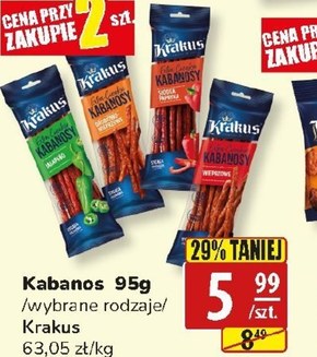 Kabanosy Krakus niska cena