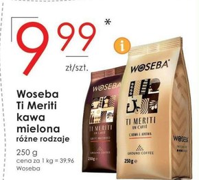 Woseba Ti Meriti Un Caffè Crema E Aroma Kawa palona mielona 250 g niska cena