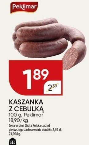 Kaszanka Peklimar niska cena