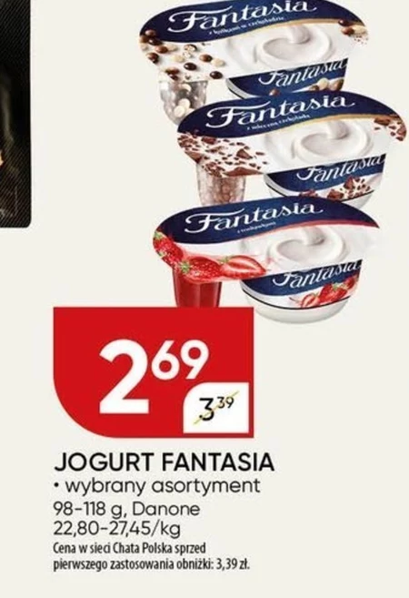 Fantasia Jogurt kremowy z wiśniami 118 g