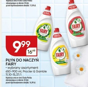 Fairy Clean & Fresh Granat Płyn do mycia naczyń 900 ml niska cena