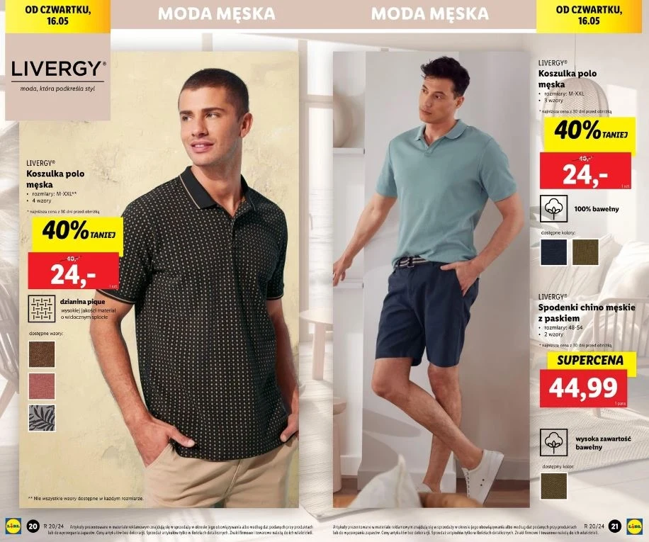Lidl oferuje promocję na koszulki polo!