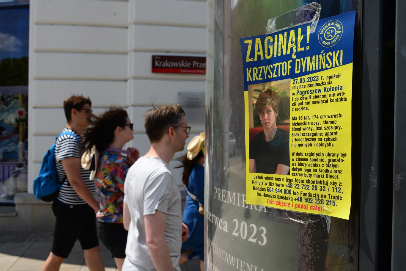 Krzysztofa Dymińskiego szukała cała Polska