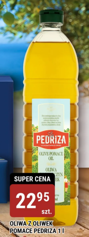 La Pedriza Oliwa z wytłoczyn z oliwek Pomace 1 l niska cena