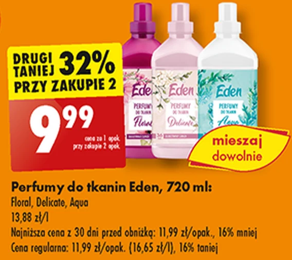 Perfumy do tkanin Eden znów w Biedronce! Perfumy do tkanin Eden znów w Biedronce!