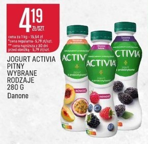 Activia Jogurt owoce leśne 280 g niska cena