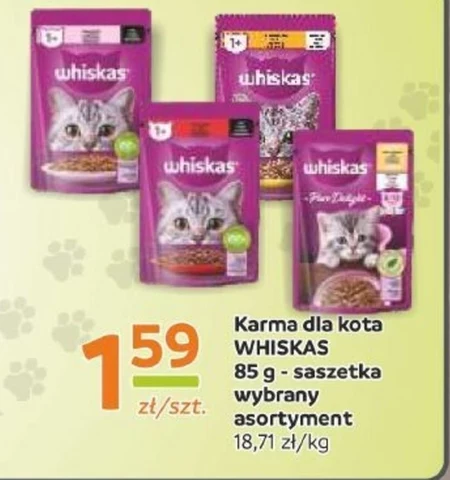 Karma dla kota Whiskas