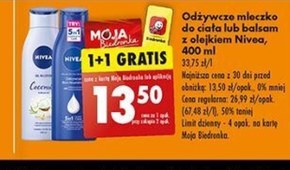 Nivea Odżywczy Balsam POD Prysznic 400 ml niska cena