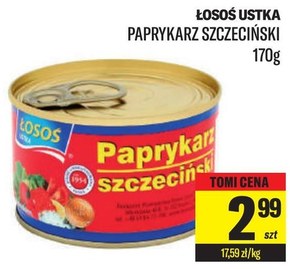 Łosoś Ustka Paprykarz szczeciński 170 g niska cena