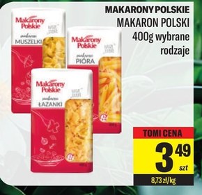 Makaron Makarony Polskie niska cena
