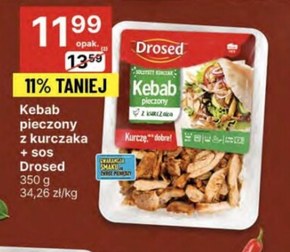 Drosed Kebab z kurczaka 350 g niska cena