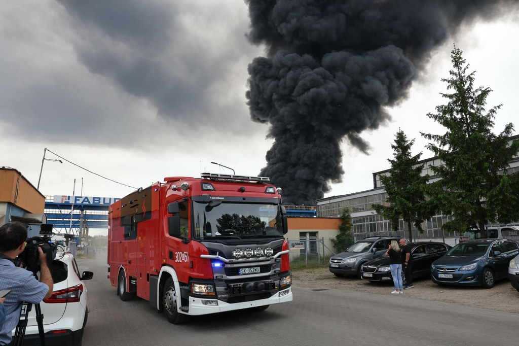 Pożar w Siemianowicach Śląskich