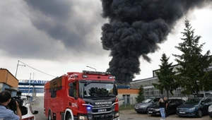 Pożar w Siemianowicach Śląskich
