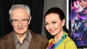 Damian Damięcki i Grażyna Brodzińska