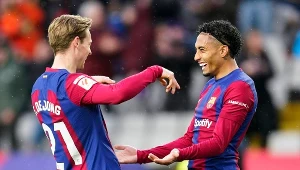 Frenkie de Jong i Raphinha