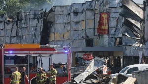 Pożar Marywilskiej to wielkie straty dla kupców