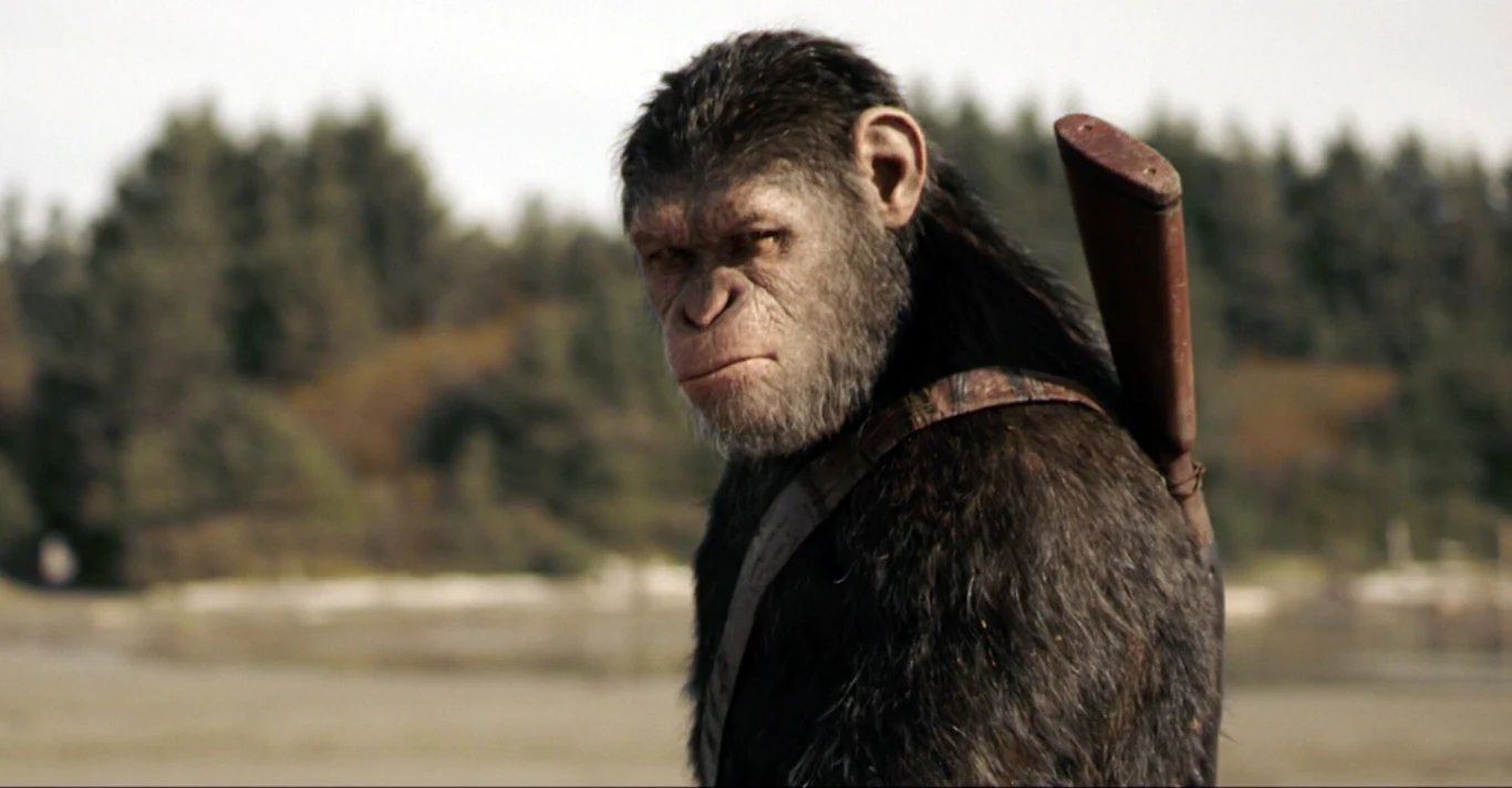 Andy Serkis jako szympans Cezar