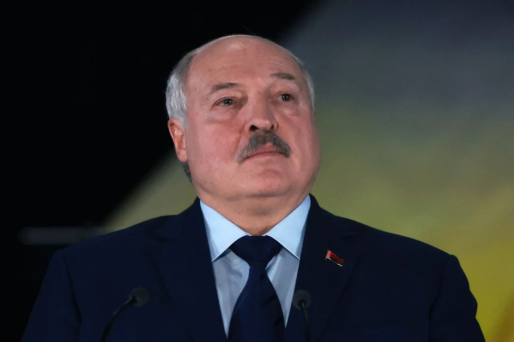 Białoruski dyktator Alaksandr Łukaszenka Białoruski dyktator Alaksandr Łukaszenka