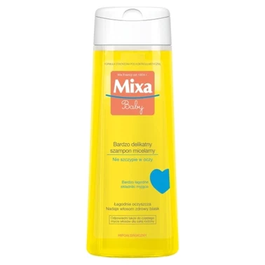 Mixa Baby Bardzo delikatny szampon micelarny 300 ml - 0