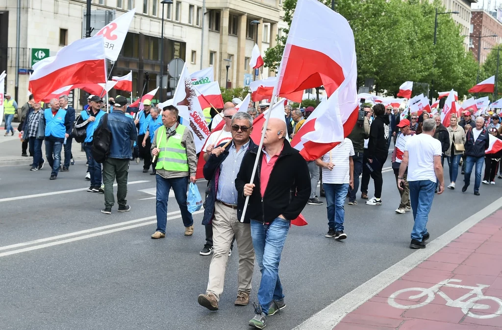 Protest rolników w Warszawie. "Precz z Zielonym Ładem" Protest rolników w Warszawie. "Precz z Zielonym Ładem"
