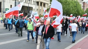 Protest rolników w Warszawie. "Precz z Zielonym Ładem"