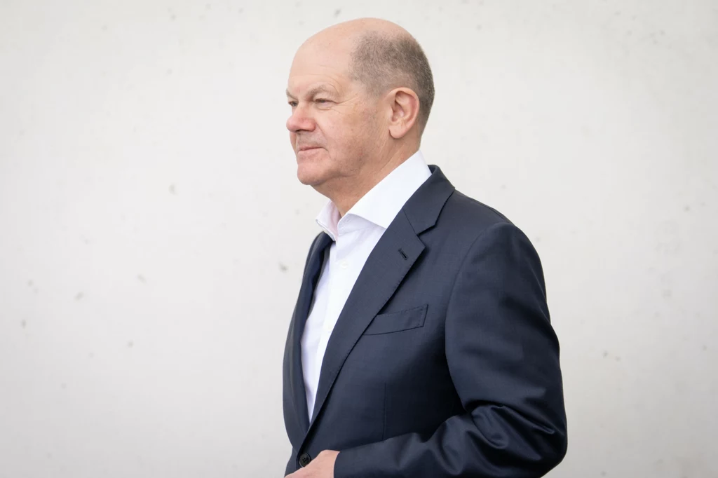 Kanclerz Niemiec Olaf Scholz. Zdjęcie ilustracyjne