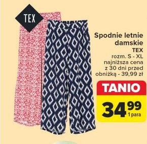 Spodnie damskie TEX niska cena