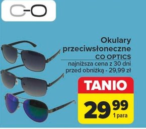 Okulary przeciwsłoneczne Co Optics niska cena