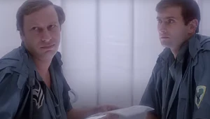 Jerzy Stuhr i Olgierd Łukaszewicz w filmie "Seksmisja"