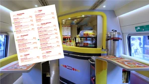 WARS to spółka, która obsługuje wagony gastronomiczne w pociągach PKP Intercity