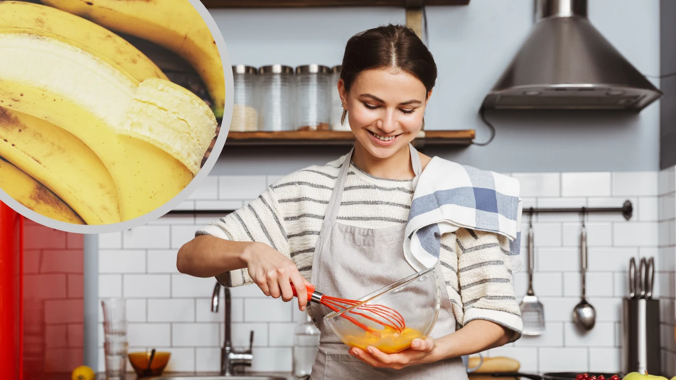 ​Wystarczy odrobina sody i rozgniecione banany. Spróbuj, a nie pożałujesz