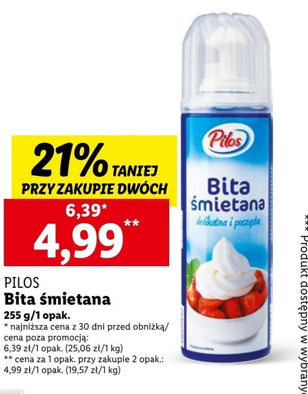 Bita śmietana Pilos