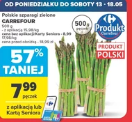 Szparagi zielone Carrefour
