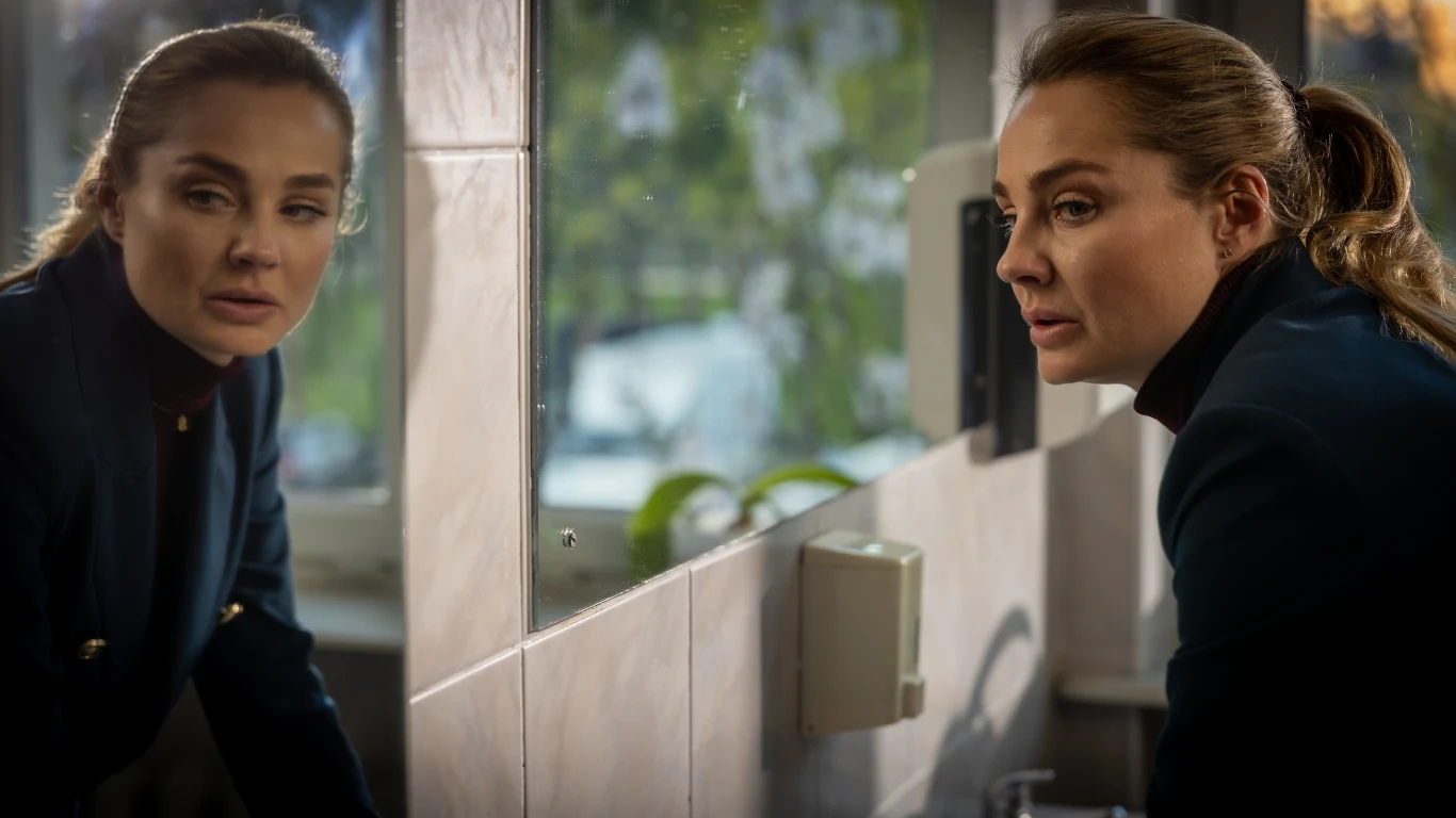 Małgorzata Socha w serialu "Powrót do życia" Małgorzata Socha w serialu "Powrót do życia"