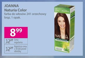 Joanna Naturia Color Farba do włosów orzechowy brąz 241 niska cena