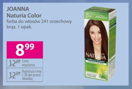 Joanna Naturia Color Farba do włosów orzechowy brąz 241