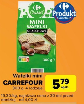 Wafelki Carrefour niska cena