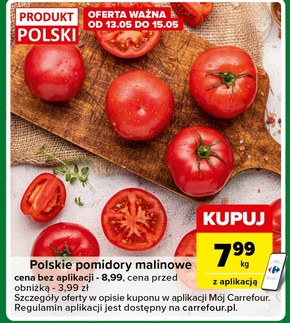 Pomidory Carrefour niska cena
