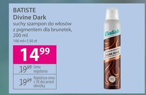 Batiste Dark Hair Suchy szampon do włosów 200 ml niska cena