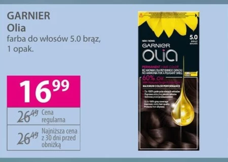 Garnier Olia Farba do włosów brąz 5.0