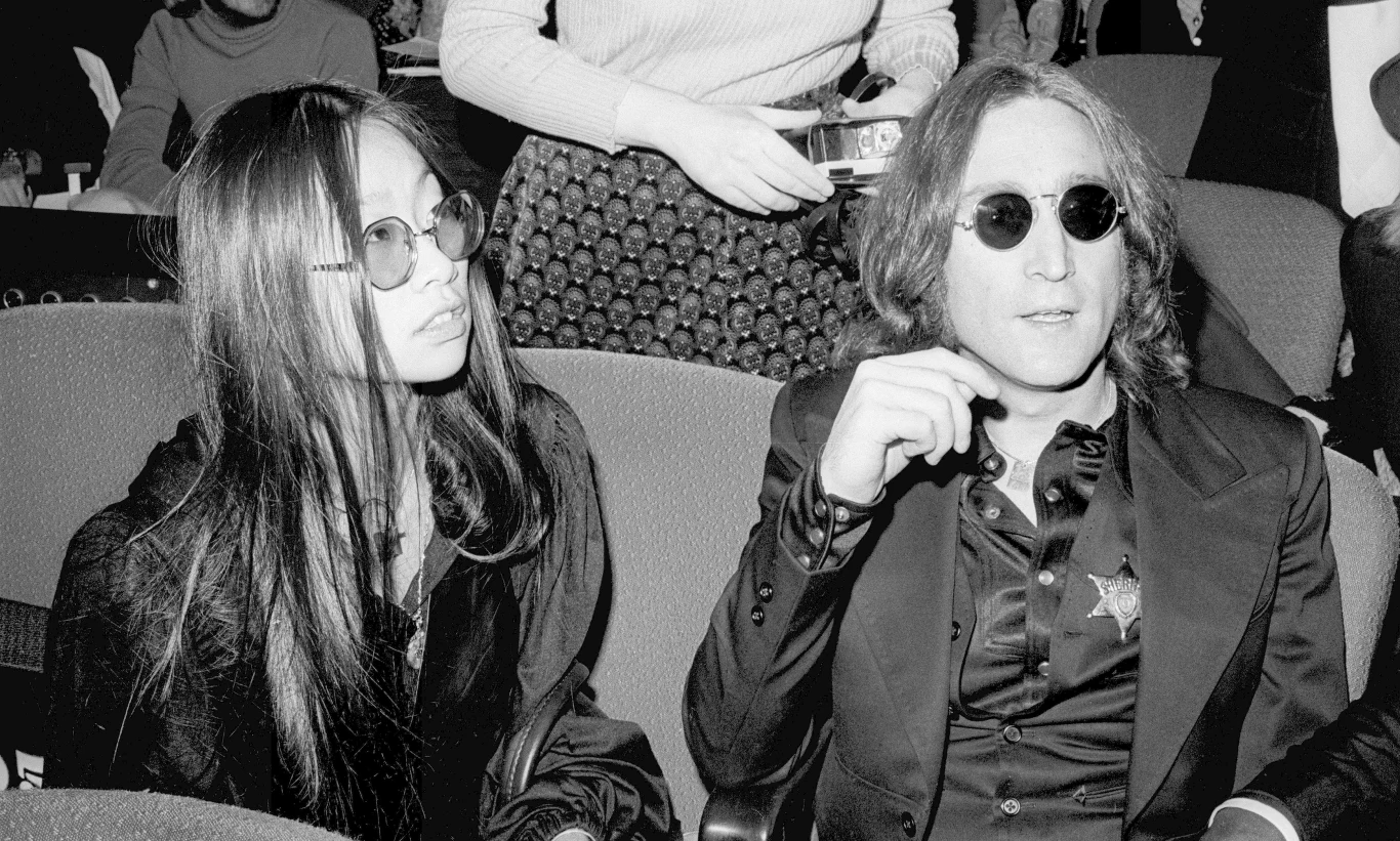 May Pang z Johnem Lennonem