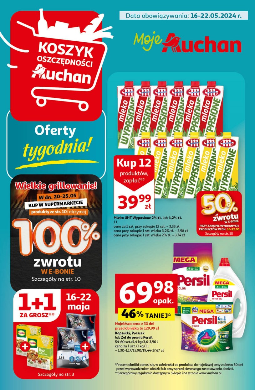 Gazetka promocyjna Moje Auchan - ważna od 16. 05. 2024 do 22. 05. 2024