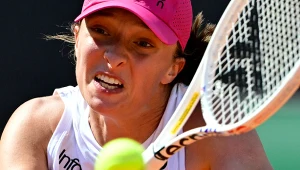 Tenis. Iga Świątek w akcji podczas turnieju WTA w Rzymie