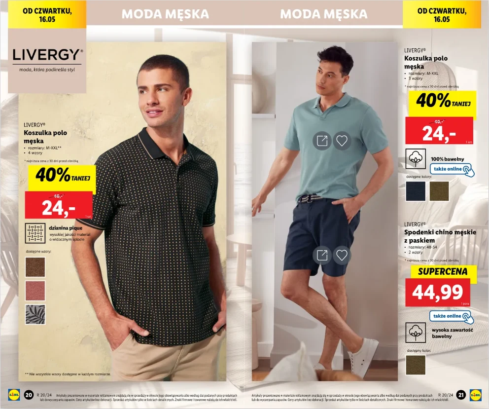 Modowe perełki dla panów w Lidlu! 