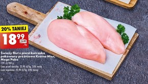 Filet z piersi kurczaka Kraina Mięs niska cena
