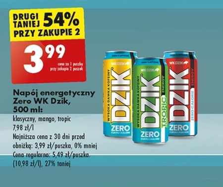 Napój energetyczny Dzik