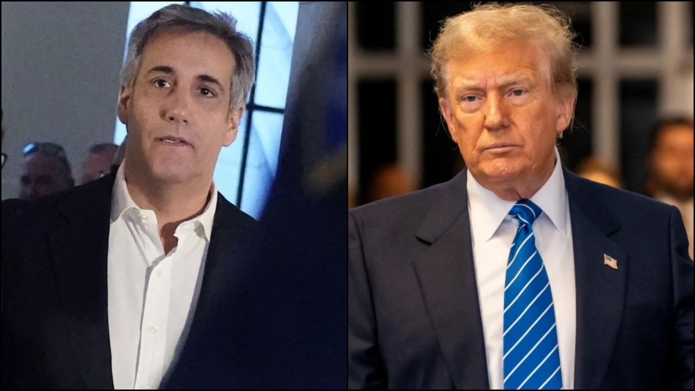 Michael Cohen zeznaje przeciwko Donaldowi Trumpowi. Michael Cohen zeznaje przeciwko Donaldowi Trumpowi.