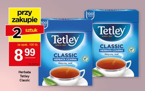 Tetley Classic Herbata czarna 150 g (100 x 1,5 g) niska cena