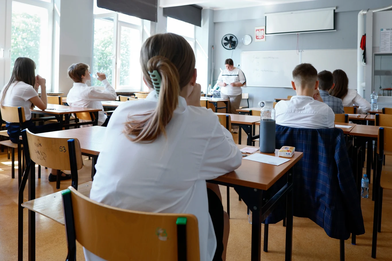 Egzamin ósmoklasisty 2024. W środę test z matematyki Egzamin ósmoklasisty 2024. W środę test z matematyki